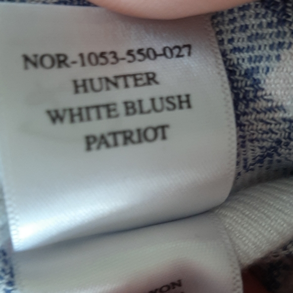 Rails Revolve Hunter white blush patriot plaid button down shirt medium - Picture 7 of 10